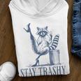 Stay Trashy Raccoon Youth Halloween Hoodie – Unisex Fun