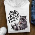 Youth Unisex Hoodie | Cute Panda Raccoon Costume - Feral Fun Attire