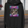 Even Baddies Get Saddies Raccoon Funny Meme Youth Unisex Hoodie