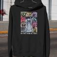 Feral Raccoon Meme Unisex Youth Hoodie - Fun Animal Print for Teens