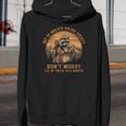 Raccoon Hiking Vintage Hoodie - Youth Unisex for Adventure