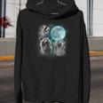 Raccoon Hoodie - Youth Unisex - Quirky Howling Moon Design