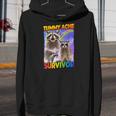 Raccoon Hoodie | Youth Unisex - Tummy Ache Survivor Theme