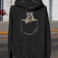 Raccoon In Pocket Unisex Youth Hoodie – Playful Animal Design