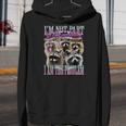 Raccoon Meme Youth Hoodie - Unisex Bootleg Style for Trendy Looks