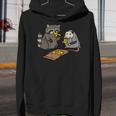 Raccoon & Opossum Pizza Party Hoodie- Unisex Street Style