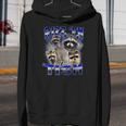 Raccoon Rizz Youth Hoodie - Autism Awareness Meme Fun
