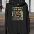 Retro Raccoon Lover Hoodie - Youth Camping Adventure Unisex
