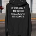 Sarcastic Raccoon Spirit Animal Unisex Youth Hoodie - Fun & Playful