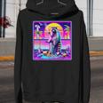 Vaporwave Raccoon Hoodie | Retro Synthwave Youth Unisex
