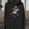 Vintage Cowboy Raccoon Riding Horse Retro 90s Youth Hoodie