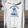 Cowboy Raccoon Meme Youth Hoodie - Fun Unisex Style for Young Fans