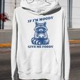 Moody Raccoon Meme Hoodie for Youth | Fun Unisex Trash Panda Design