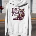 Raccoon Hoodie for Youth - Vintage Coffee Lover Design