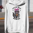 Raccoon Sunglasses Youth Hoodie - Cute & Colorful - Unisex Small