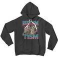 Autism Awareness Youth Hoodie - Raccoon Meme Design - Unisex