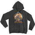 Raccoon Hiking Vintage Hoodie - Youth Unisex for Adventure