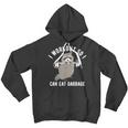Raccoon Trash Panda Youth Hoodie - Fun Workout Gear for Teens