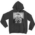 Raccoon UFO Hoodie - Unisex Youth Gift | Fun Alien Sweatshirt