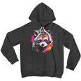 Retro Raccoon Headphones Hoodie - Unisex Youth Modern Style