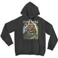 Retro Raccoon Lover Hoodie - Youth Camping Adventure Unisex