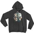 Three Possum Moon Meme Unisex Youth Hoodie - Fun & Unique