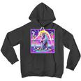 Vaporwave Raccoon Hoodie | Retro Synthwave Youth Unisex