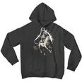 Vintage Cowboy Raccoon Riding Horse Retro 90s Youth Hoodie
