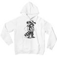 Raccoon Cowboy & Cowgirl Western Unisex Hoodie | Rustic Country Style