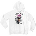 Raccoon Sunglasses Youth Hoodie - Cute & Colorful - Unisex Small