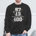 In My 100 Days Of School Era 100Th Day Of School Teachers Sweatshirt Gifts for Old Men