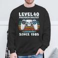 1985 Birthday Man 40Th Decoration 40S 40Th Birthday Sweatshirt Geschenke für alte Männer