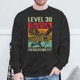 30Th Birthday Man Decorative Gamer Gamer Gamer For 30 Years Man Sweatshirt Geschenke für alte Männer