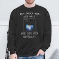 3D Printer Ich Druck Mir Die Welt Wie Sie Mir Gefällt Sweatshirt Geschenke für alte Männer