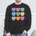 4Th Wing Candy Heart Xaden Riorson Valentines Hearts Sweatshirt Gifts for Old Men