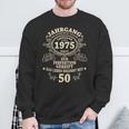 50Th Birthday Man Myth Legendintage 1975 Sweatshirt Geschenke für alte Männer