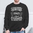 60Th Birthday Vintage Legends Born In 1965 60 Years Old Sweatshirt Gifts for Old Men