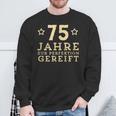 75Th Birthday 1943 Born Idea Sweatshirt Geschenke für alte Männer