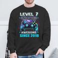 7Th Birthday Boy Level 7 Gamer 7 Year Video Game Party Sweatshirt Gifts for Old Men