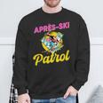 80S Retro Apres-Ski Patrol Wear 90S Skiing Sweatshirt Geschenke für alte Männer