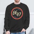 86 47 Anti Trump Sweatshirt Gifts for Old Men