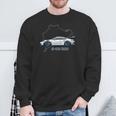 992 Gt3 Rs Silhouette Oldtimer 911 Gt3 Rs Retro Look Sweatshirt Geschenke für alte Männer