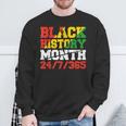African Pride Junenth Black History Month Sweatshirt Gifts for Old Men