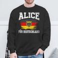 Alice For Germany Sweatshirt Geschenke für alte Männer