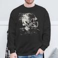 American Football Helmet Linemen Sweatshirt Geschenke für alte Männer