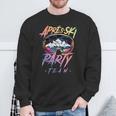 Apres Ski Party Team 2025 Colourful Sweatshirt Geschenke für alte Männer