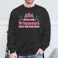 Auch Eine Prinzessin Haut Dir Eine Rein Krone Princess Sweatshirt Geschenke für alte Männer