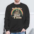 Autistic Raccoon Sweatshirt - Celebrate Uniqueness | Funny Autism Appeal Gifts for Old Men