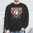 Baseball Drip Home Plate Fun Baseball Apparel For Boys Sweatshirt Gifts for Old Men