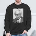 Bernie Sanders 2020 Against The Machine Punk Rock Stage Star Sweatshirt Gifts for Old Men